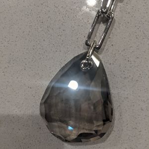 Necklace Large Crystal Pendant